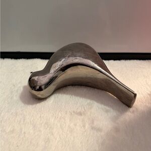 Silver Abstract Sculpture